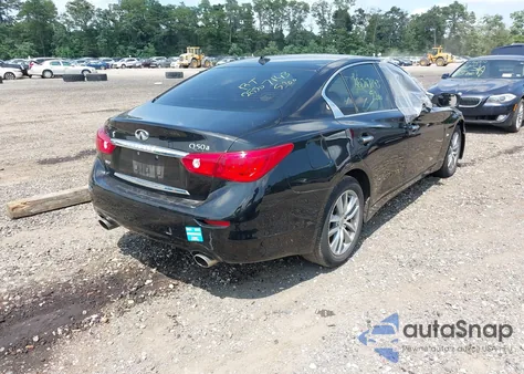 2015 Infiniti Q50 from USA, damaged, VIN JN1BV7AR7FM407589